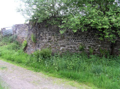 
Forgeside retaining wall, Blaenavon, June 2010